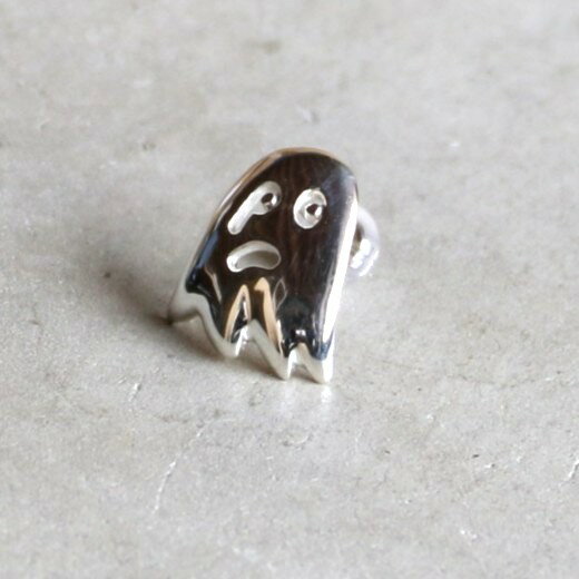 樂天商城 - Poly Things 正規取扱 ポリーシングス ピアス 片耳用 アクセサリー ギフト ゴースト おばけ ピアス Poly's Ghost Pierce シルバー925 Silver925