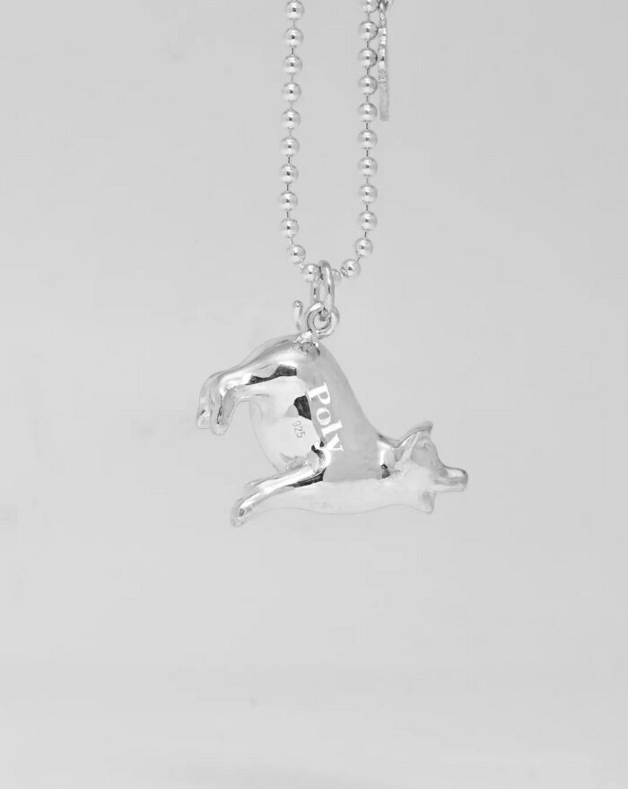 Poly Things 正規取扱 ポリーシングス ペンダント トップ アクセサリー ギフト ドリーム ピッグ Dream Pig シルバー925 Silver