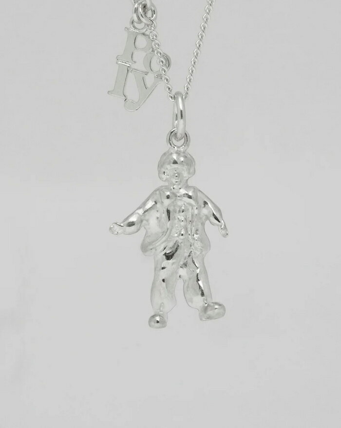 Poly Things 正規取扱 ポリーシングス ペンダント トップ アクセサリー ギフト 道化師 ピエロ Afraid Clown シルバー925 Silver