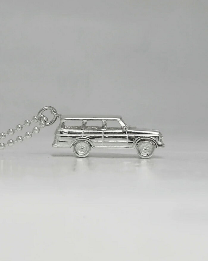 Poly Things 正規取扱 ポリーシングス ペンダント トップ アクセサリー ギフト お父さんの車 Father’s Car シルバー925 Silver