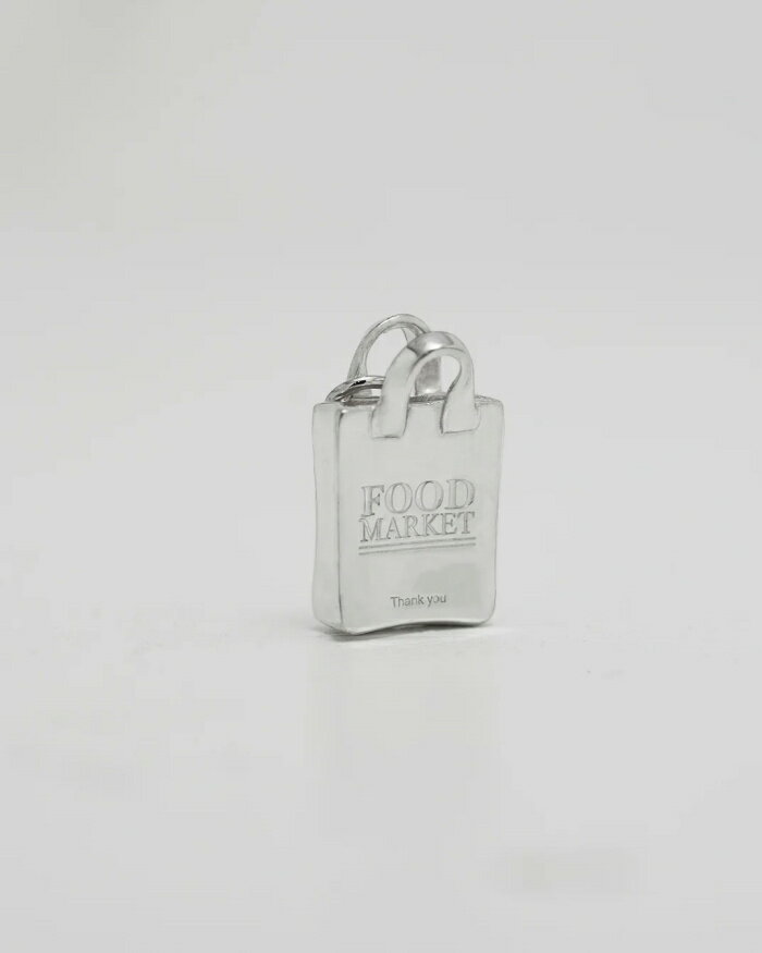 Poly Things 正規取扱 ポリーシングス ペンダント トップ アクセサリー ギフト マーケットバッグ メモリー Market Bag Memory シルバー925 Silver