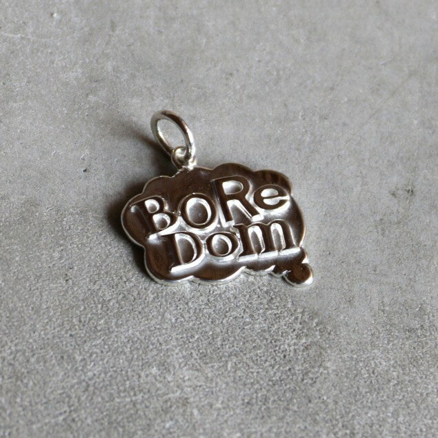 樂天商城 - Poly Things 正規取扱 ポリーシングス ペンダント トップ アクセサリー ギフト 退屈 BORDOM シルバー925 Silver