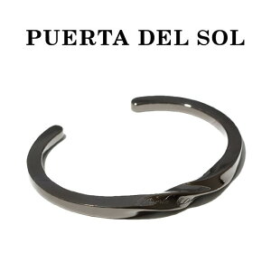 PUERTA DEL SOL プエルタデルソル Mobius Strip Bangle BLACK メビウスストリップ バングル ブラックチタンコーティング