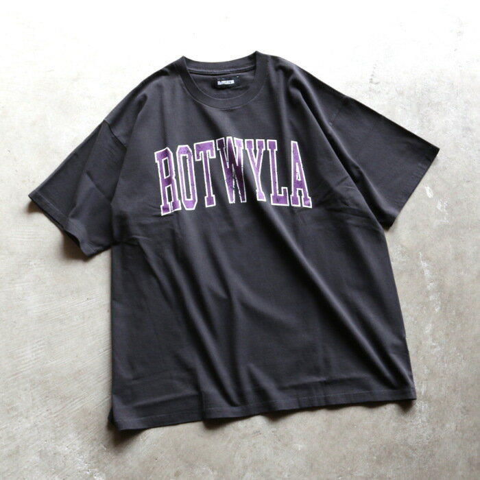 樂天商城 - ロットワイラー トップス ROTTWEILER プリント 半袖Tシャツ ROT TEE パープル Purple 2026春夏新作