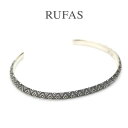 RUFAS ルーファス,バングル BANGLE　ナローバングル シルバー Silver　メンズ レディース　ユニセックス正規取扱い　通販