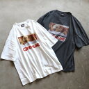 スクリーンスターズ Tシャツ ユニセックス SCREEN STARS GREMLINS グレムリン グラフィック 映画 Tシャツ ピグメントブラック/ホワイト 2色展開 2025春夏新作