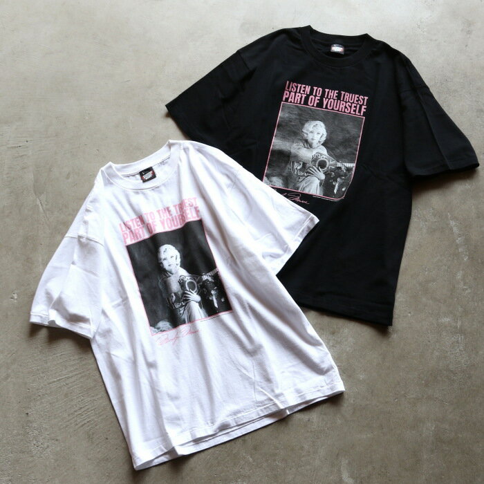 Rakuten - スクリーンスターズ Tシャツ ユニセックス SCREEN STARS マリリンモンロー プリント Tシャツ Milton H. Greene ブラック/ホワイト 2色展開 2026春夏新作