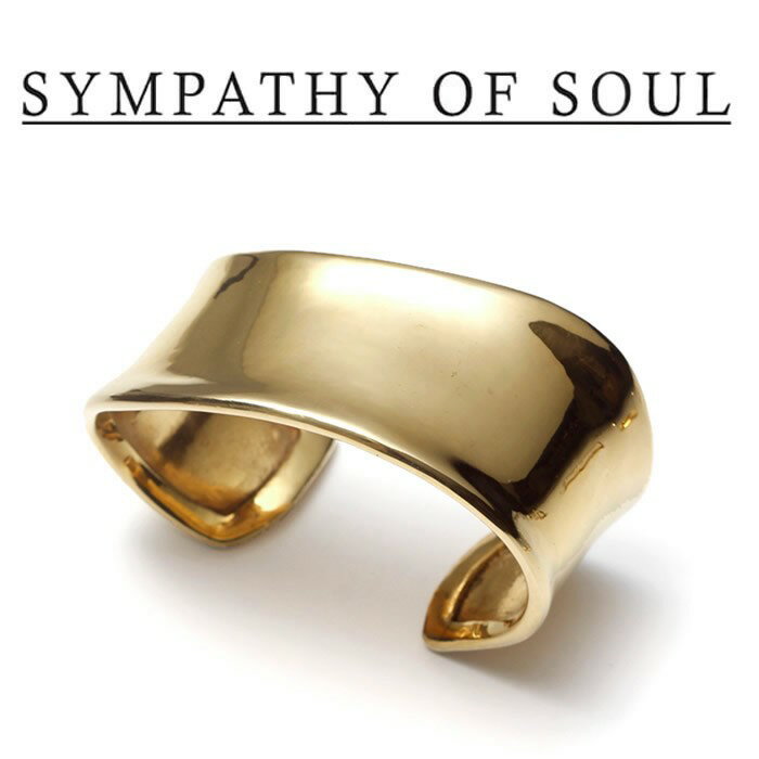 楽天ShafterSYMPATHY OF SOUL Style レディース シンパシーオブソウル スタイル Melt Bangle BRASS GOLD メルト バングル 真鍮 ゴールドコーティング 【正規商品 公式通販】