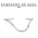 シンパシーオブソウル スタイル レディース SYMPATHY OF SOUL Style ドリップバングル シルバー Drip Bangle SILVER【正規商品 公式通販】