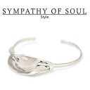 シンパシーオブソウル スタイル レディース SYMPATHY OF SOUL Style フラッターバングル シルバー Flutter Bangle SILVER