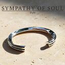 VpV[Iu\E X^C fB[X oO SYMPATHY OF SOUL Style V_[ n[g oO Vo[ Cylinder Heart Bangle SILVER yKi ʔ́z