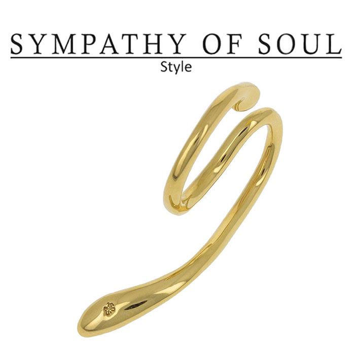 楽天Shafterシンパシーオブソウル スタイル レディース SYMPATHY OF SOUL Style リキッドイヤーカフ ゴールドコーティング Liquid Ear Cuff Large Gold Plated BRASS【正規商品 公式通販】