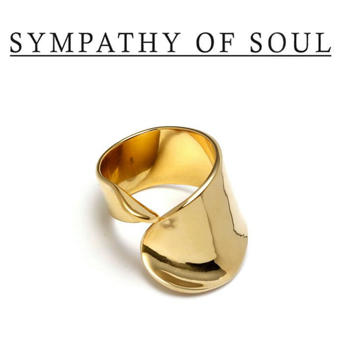 シンパシーオブソウル スタイル SYMPATHY OF SOUL Style レディース Loosely Ring BRASS GOLD ルーズリー リング 真鍮 ゴールドコーティング 【正規商品 公式通販】