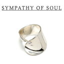 SYMPATHY OF SOUL Style fB[X VpV[Iu\E X^C Loosely Ring SILVER [Y[ O Vo[ yKi ʔ́z