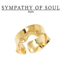 VpV[Iu\E X^C fB[X SYMPATHY OF SOUL Style X[uO uX S[hR[eBO Sleeve Ring BRASS GOLDyKi ʔ́z