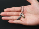 シンパシーオブソウル ネックレス SYMPATHY OF SOUL Old feather necklace SYMPATHY OF SOUL 稲葉,さん着用 SYMPATHY OF SOUL Old feather Necklace,　レオン オールドフェザーネックレス 【正規商品 公式通販】 3