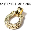 m ~ VpV[Iu\E y_g R{ z[XV[ S[h GNXg[W n LONO ~ SYMPATHY OF SOUL Collabo XL Horseshoe Pendant K18YGyKi ʔ́z