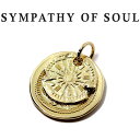 VpV[Iu\E y_g S[h RC K18YG z[v T SYMPATHY OF SOUL B.C Coin Pendant Hope Sun Bless K18Yellow GoldyKi ʔ́z