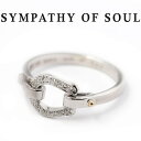 VpV[Iu\E O Vo[ z[XV[ w n SYMPATHY OF SOUL Horseshoe Band Ring Small Silver w/CZ z[XV[ oh O Vo[ w/L[rbNWRjAyKi ʔ́z