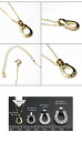 シンパシーオブソウル ネックレス スモールホースシュー ゴールド K18 セットネックレス SYMPATHY OF SOUL Small Charn Necklace Horseshoe K18YG 【正規商品 公式通販】 3