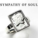 VpV[Iu\E O Vo[ oeB[ wbh w Y fB[X jZbNX uh jp SYMPATHY OF SOUL Liberty Head Ring SilveryKi ʔ́z