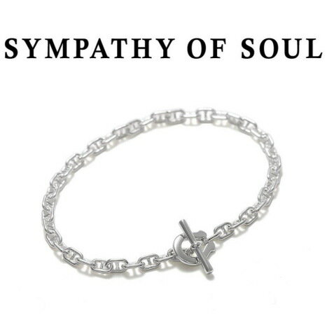 シンパシーオブソウル ブレスレット スィン ホースシュー トグル アンカー メンズ レディース ユニセックス SYMPATHY OF SOUL Thin(細) ...