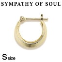 VpV[Iu\E sAX [ t[v sAX K18 CG[S[h Y fB[X jZbNX uh  jp SYMPATHY OF SOUL Moon Hoop Pierce K18Yellow Gold yE2302Y8z STCYyKi ʔ́z