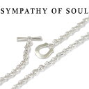 VpV[Iu\E lbNX Vo[ i[ Eh z[XV[ NVbN `F[ n SYMPATHY OF SOUL Classic Chain Necklace Round SILVERyKi ʔ́z