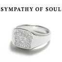 VpV[Iu\E O VOlbg ~fBA K18 zCg S[h Y fB[X jZbNX SYMPATHY OF SOUL Medium Signet Ring K18 White GoldyKi ʔ́z