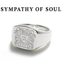 VpV[Iu\E O VOlbg [W v`i Y fB[X jZbNX SYMPATHY OF SOUL Large Signet Ring PlatinumyKi ʔ́z