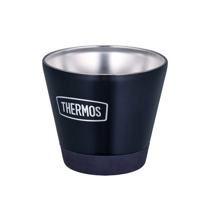 サーモス THERMOS 真空断熱カップ ROD-003 300ml ミッドナイトブルー ホット アイ...