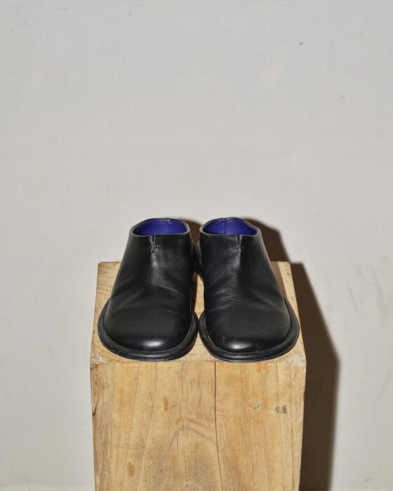 即日発送 TODAYFUL 正規商品 トゥデイフル シューズ スライド レザー シューズ Slide Leather Shoes ブラック Black 正規取り扱い店 2024秋冬新作のサムネイル