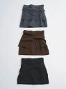【先行予約】 TODAYFUL 正規商品 ボトムス スカート トゥデイフル レイヤード ニット スカート Layered Knit Skirt チャコールグレー/ブラック/ブラウン C.Gray/Black/Brown 3色展開 正規取り扱い店 2025秋冬新作
