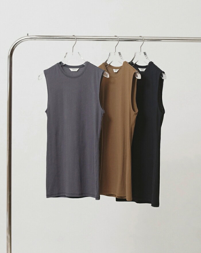 樂天商城 - 【先行予約】 TODAYFUL 正規商品 トップス ノースリーブ トゥデイフル スムース タンクトップ チュニック Smooth Tanktop Tunic ブラック/スカイブルー/キャメル Black/S.Blue/Camel 3色展開 正規取り扱い店 2026秋冬新作