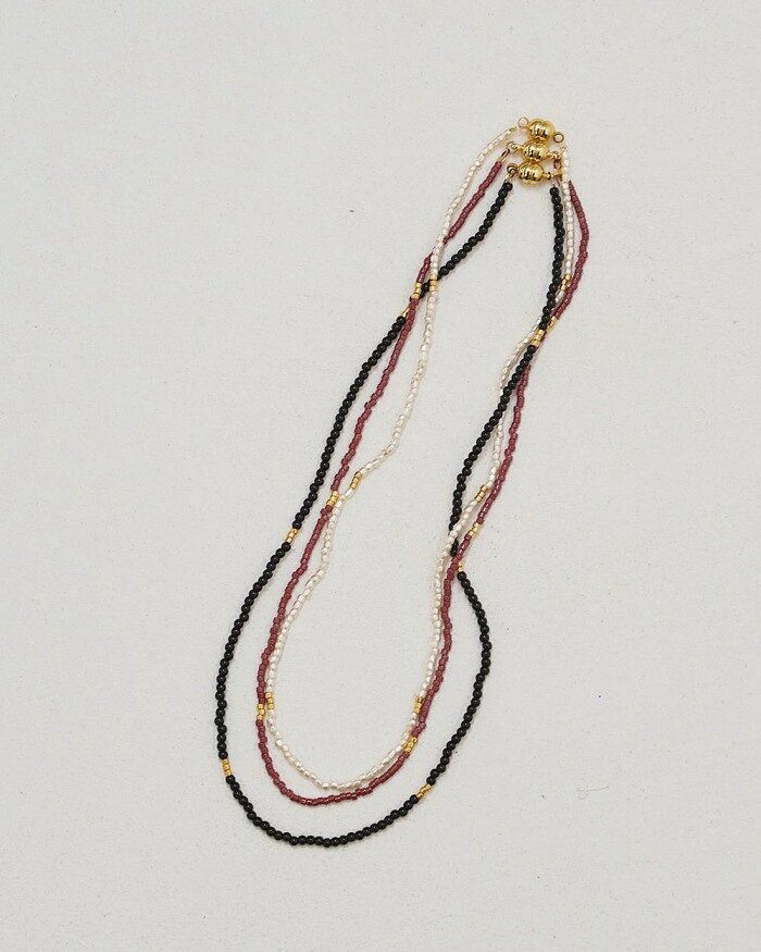 TODAYFUL 【期間限定ヘアアクセ プレゼント中 ククシュゼット】正規商品 ネックレス アクセサリー 小物 トゥデイフル ビーズ チョーカー Thin Beads Choker ホワイト/ブラック Wnite/Black 2色展開 正規取り扱い店 2026春夏新作