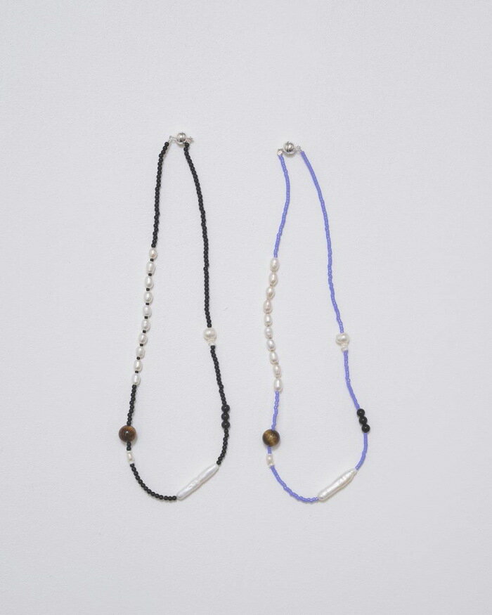 TODAYFUL 【期間限定ヘアアクセ プレゼント中 ククシュゼット】正規商品 ネックレス アクセサリー 小物 トゥデイフル アシンメトリー ミックス チョーカー Asymmetry Mix Choker ブラック/スカイブルー Black/S.Blue 2色展開 正規取り扱い店 2026春夏新作
