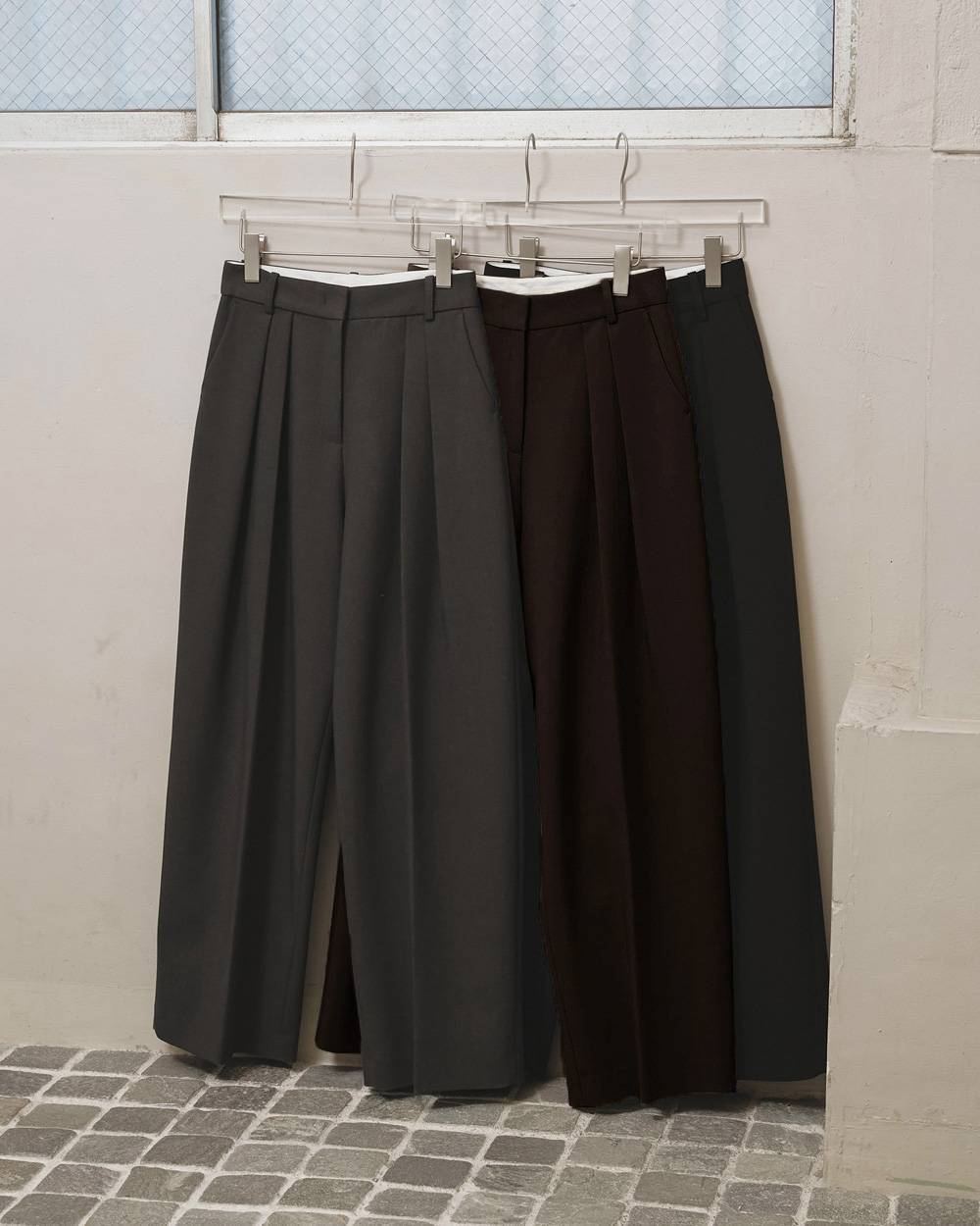 【先行予約】 TODAYFUL 正規商品 パンツ トゥデイフル ボンディング ワイド トラウザーズ Bonding Wide Trousers チャコールグレー/ブラック/モスグリーン C.Gray/Black/M.Grn 3色展開 正規取り扱い店 2026秋冬新作