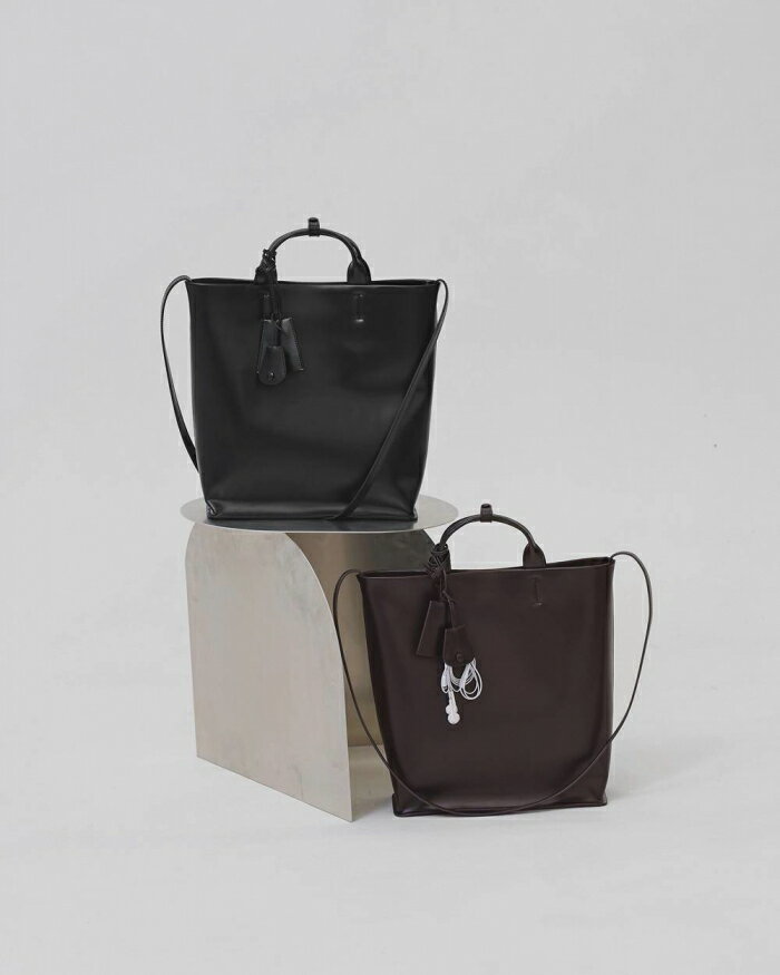 TODAYFUL 正規商品 小物 バッグ トゥデイフル ユースフル レザー バッグ Useful Leather Bag (L) ブラック/ダークブラウン BLK/D.BRN 2色展開 正規取り扱い店 2026秋冬新作