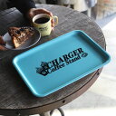 CHARGER COFFEE STAND トレイ トレー お盆 おしゃれ 小物 TRIBECA CHARGER別注 プラトレイ PLATRAY 360 Non Slip ロビンブルー ROBIN BLUE アウトドア キャンプ