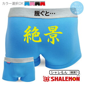流行語 大賞 2014 ノミネート パロディ ( ボクサーパンツ )( 絶景 ) おもしろ プレゼント雑貨 パンツ 余興 忘年会 パーティー グッズ おもしろtシャツ & パンツ 専門店 シャレもん しゃれもん