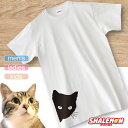 楽天シャレもん楽天市場店猫 ネコ 猫の日 グッズ 猫柄 ねこ 【 選べる 8色 Tシャツ 猫の目線 】 猫グッズ 2月22日 彼女 猫好き ねこ雑貨 可愛い おしゃれ かわいい おもしろ 猫グッズ プレゼント 実用的 ギフト 子ども 女性 男性 おしゃれ シャレもん しゃれもん