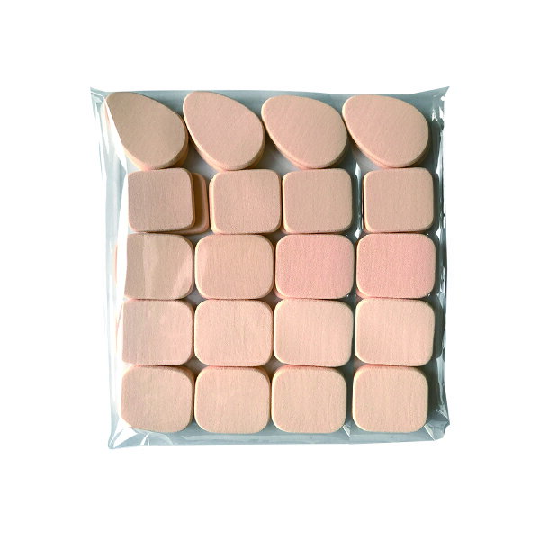 【アウトレット 特価品 お得 メイク パフ スポンジ シャロン】1★メール便限定送料無料★お得なB品セット 60個入【メール便1個まで他商品同梱不可】のサムネイル