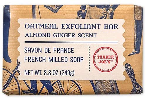 Trader Joe's オートミールエクスフォリオント　ソープバー（ジンジャーアーモンドの香り）