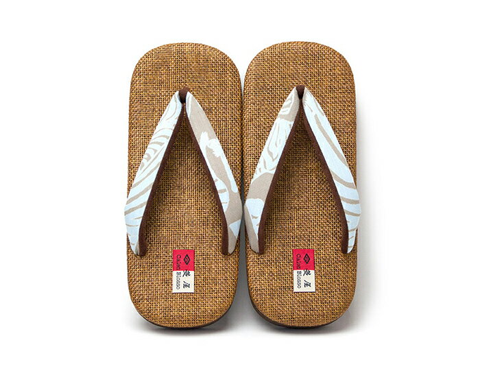 【受注生産】 菱屋 カレンブロッソ カフェ草履 ZETTA メンズ＜うまくいく紋・アッシュブラウン＞ No.2122 Mサイズ Lサイズ 【25.5/26/26.5/27/27.5】 草履 紳士 日本製【送料無料】