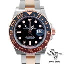 ■ロレックス■ROLEX126711CHNR GMTマスター II ブラック文字盤/ エバーローズゴールド/ステンレス/自動巻き/腕時計/メンズ時計(2)