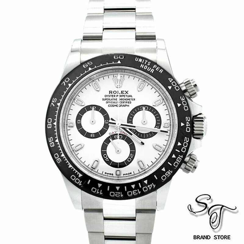 Rakuten - ■ロレックス■ROLEXコスモグラフ デイトナ/116500LNホワイト自動巻き/ステンレススチールメンズ時計【中古A】