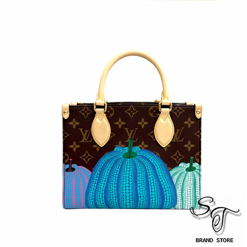 ルイヴィトン オンザゴー バッグ レディース ■ルイ・ヴィトン■Louis Vuitton■ルイヴィトン LV×YK オンザゴー PM 草間彌生コラボ モノグラム パンプキン マルチカラー レザー ルイヴィトン ショルダーバッグ 2WAYバッグ, M46467 【未使用品（展示品）】