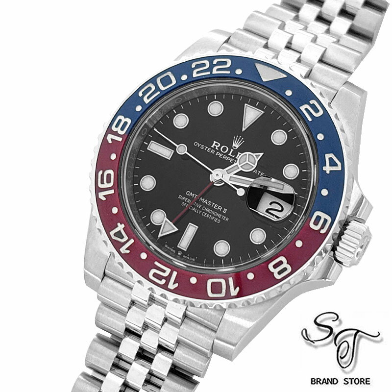 ■ロレックス■ROLEXGMTマスターII 126710BLRO/SS/自動巻/メンズ時計【中古A】【使用感あり】