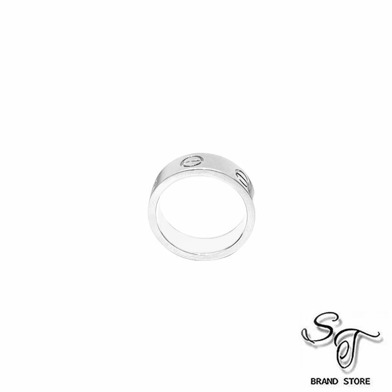 ■カルティエ■Cartierラブリング 750WG　#48【中古A】