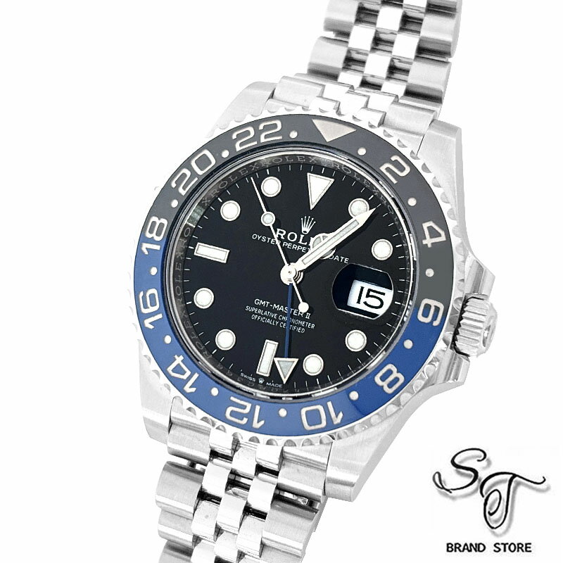 ■ロレックス■ROLEXGMTマスターII 126710BLNR/SS/自動巻/メンズ時計/ジュビリーブレス/ランダム【中古A】